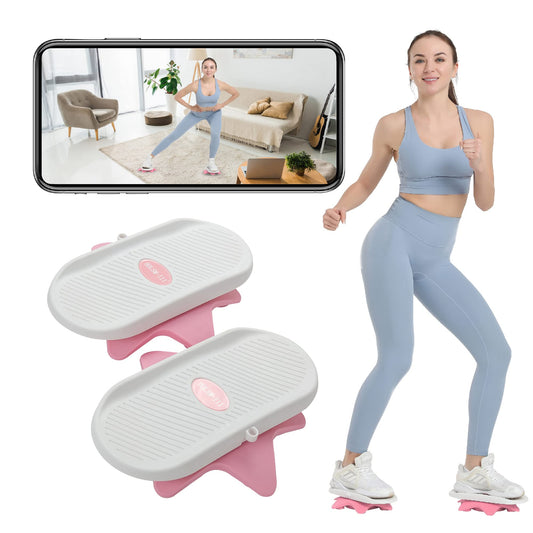 Ab Twister, Waist Twisting Disc - Ab Board Exercise, Twisting Stepper, Waist Trainer Trimmer - for Ab Exercise Abs Core, Full Body Toning Workout Home Gym