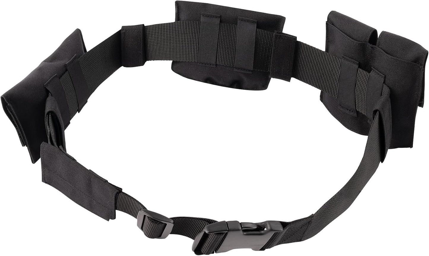 Rothco Deluxe Black Nylon Swat Belt
