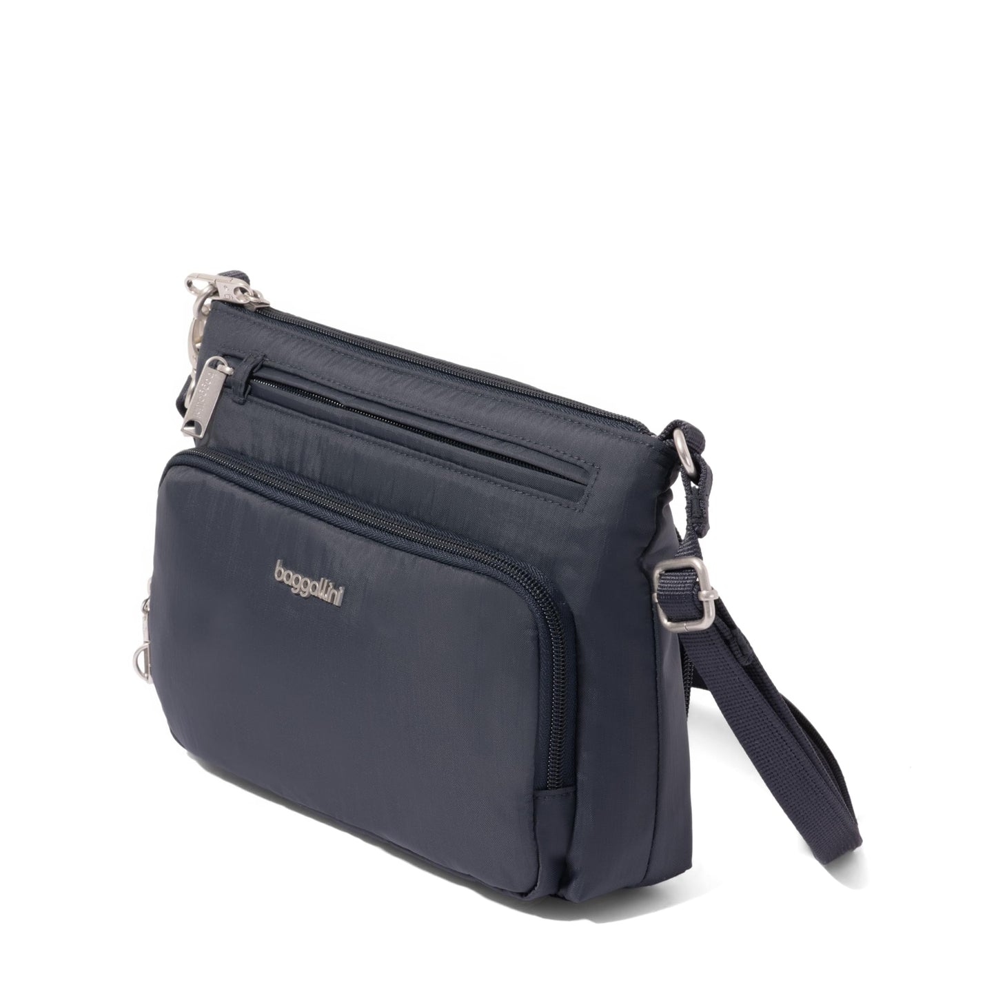 Securtex Anti-Theft Keepsake Crossbody - 9.8”x7”x1.9" Travel Safe Bag w/Locking Zippers, Slash-Resistant, RFID