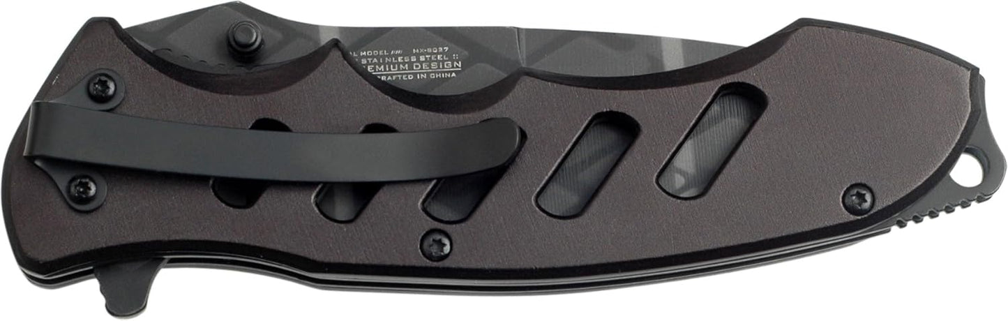 MTECH XTREME USA MX-8027A TACTICAL FOLDING KNIFE 5" CLOSED