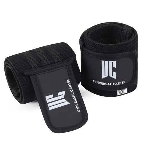 Universal Cartel Wrist Wraps for Weightlifting with Thumb Loops 18” Wrist Straps for Weightlifting, Body Building and Strength Training for Men & Women