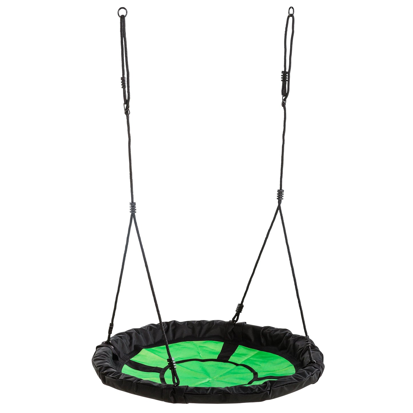 Swing-N-Slide NE 4630 Nest Swing Outdoor Swing with 40" Diameter, Green & Black