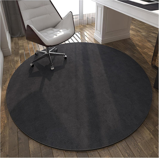 Heavy Duty Office Chair Mat for Carpet and Hardwood Floor Surface Desk Chair Rug,Floor Mats for Office Home,Heavy Duty Hard Chair Mat,Can Be Used On Carpet Or(Size:35x47in/90x120cm,Color:Black)