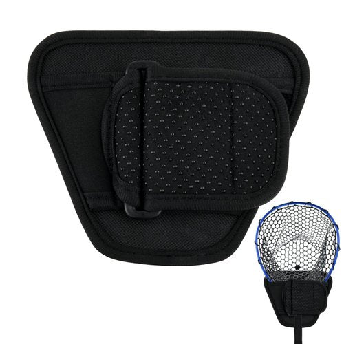 Cosmos Fishing Net Holster - Adjustable Belt-Mounted Fish Landing Net Holder for Fishing Gear & Racket, Hands Free Waist Holder for Dip Netting Accessory