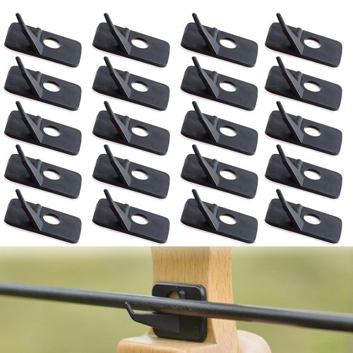 PESSILIN 20 Pcs Right Hand Arrow Rest, Arrow Rest for Recurve Bow, Recurve Bow Accessories