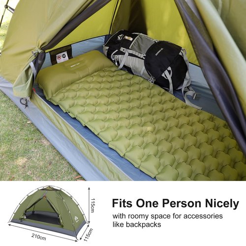 Night Cat Upgraded Backpacking Tents 1 2 Persons Easy Clip Setup Camping Tent Adults Scouts Heavy Rainproof Compact Lightweight,Single-Size
