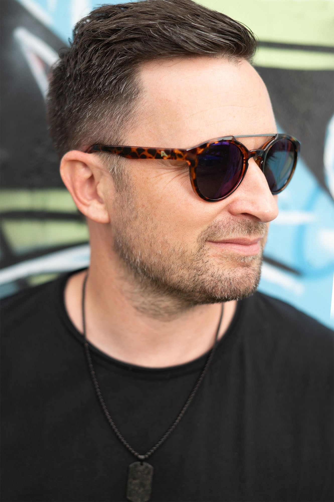 ALPINA GLACE P - Sunglasses with 100% UV Protection for Adults - Polarized, Mirrored & Shatterproof - Havana Gloss - One Size