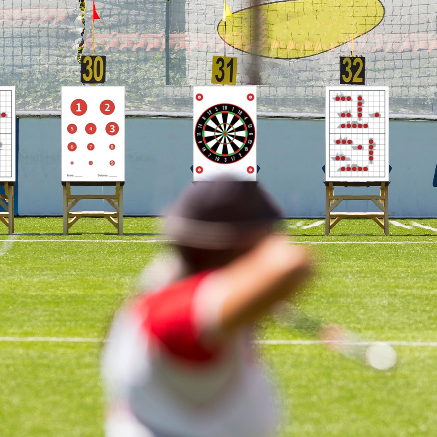 Feifeiya 100 Pack Paper Targets for Shooting Gun and Rifle Game Battle Highly Visible Instant Splattering Targets for Shooting Range or Outdoor Practice