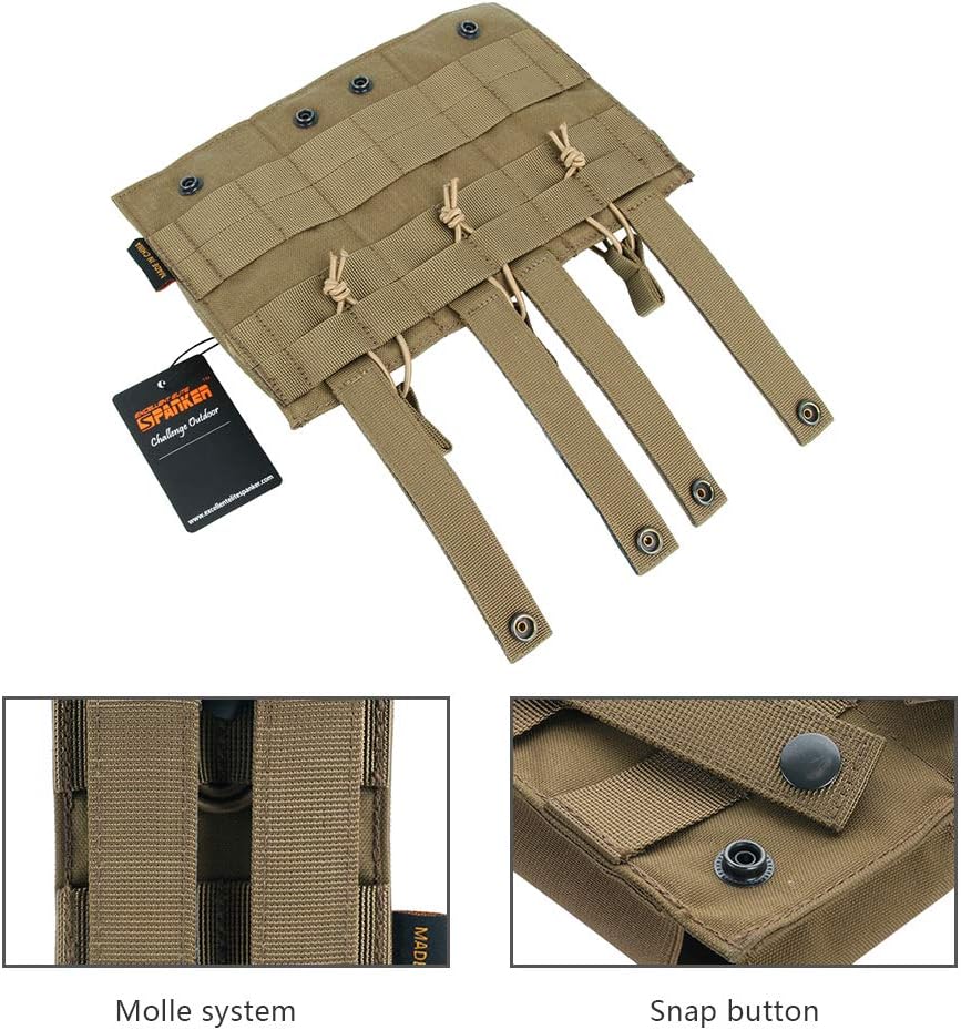 EXCELLENT ELITE SPANKER Single/Double/Triple Open Top Molle Mag Pouch AK Magazine Pouch for AK47 AK74 AR-15 Pmags Magazine