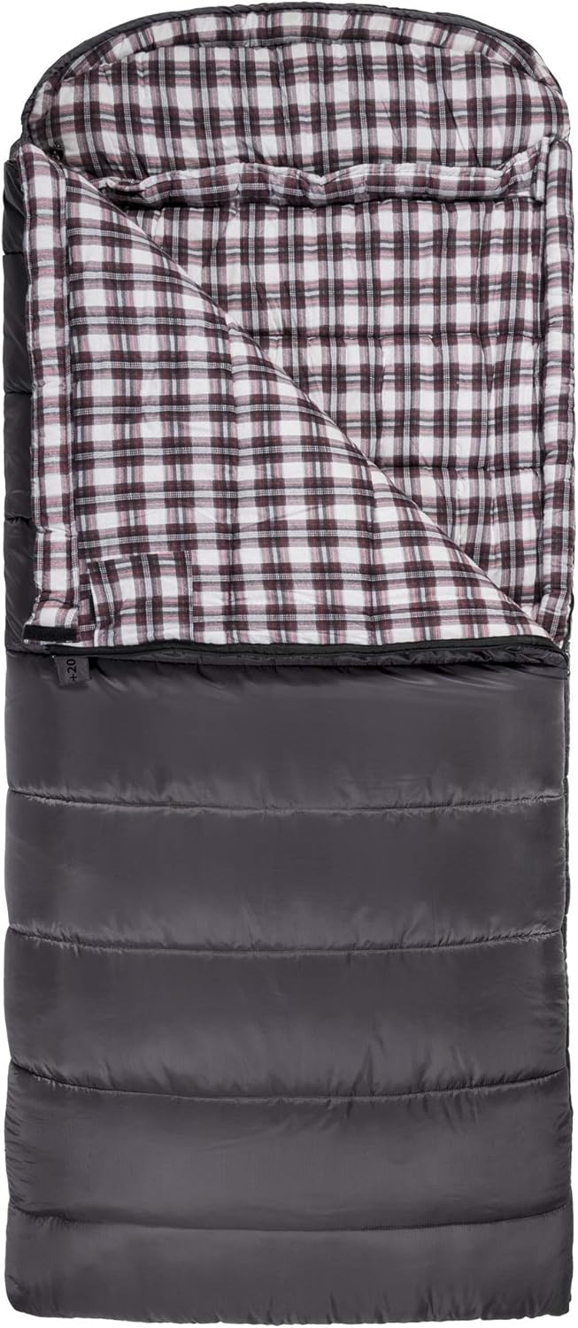 Teton Celsius XXL Sleeping Bag, Cold Weather Sleeping Bags for Adults and Kids, Camping Made Easy and Warm. Compression Sack Included, 35F, 25F, 0F, 20F Degree