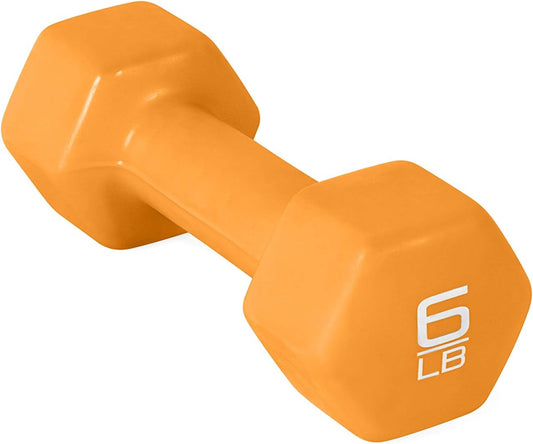 CAP Barbell Vinyl Coated Dumbbell | 1-15 LB Single or Pair