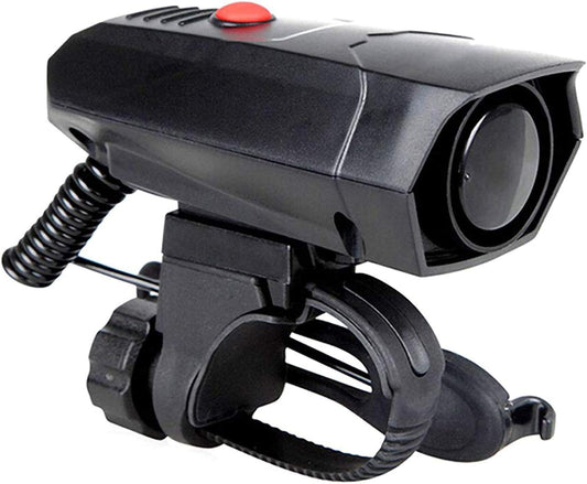 120dB Bike Horn Alarm - 5 Sound Modes, Loud Electric Bicycle Bell for Kids/Adults, Universal Handlebar Mount