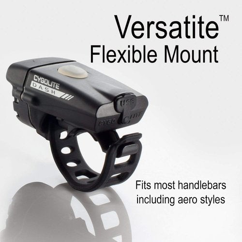CYGOLITE Dash– 600 Pro, 520, 460 Lumen Bicycle Light Models– 5 Night & 3 Daytime Modes– Ultra Compact– IP64 Water Resistant– Sturdy Flexible Mount– USB Rechargeable– for Aero Road, Commuter Bicycles
