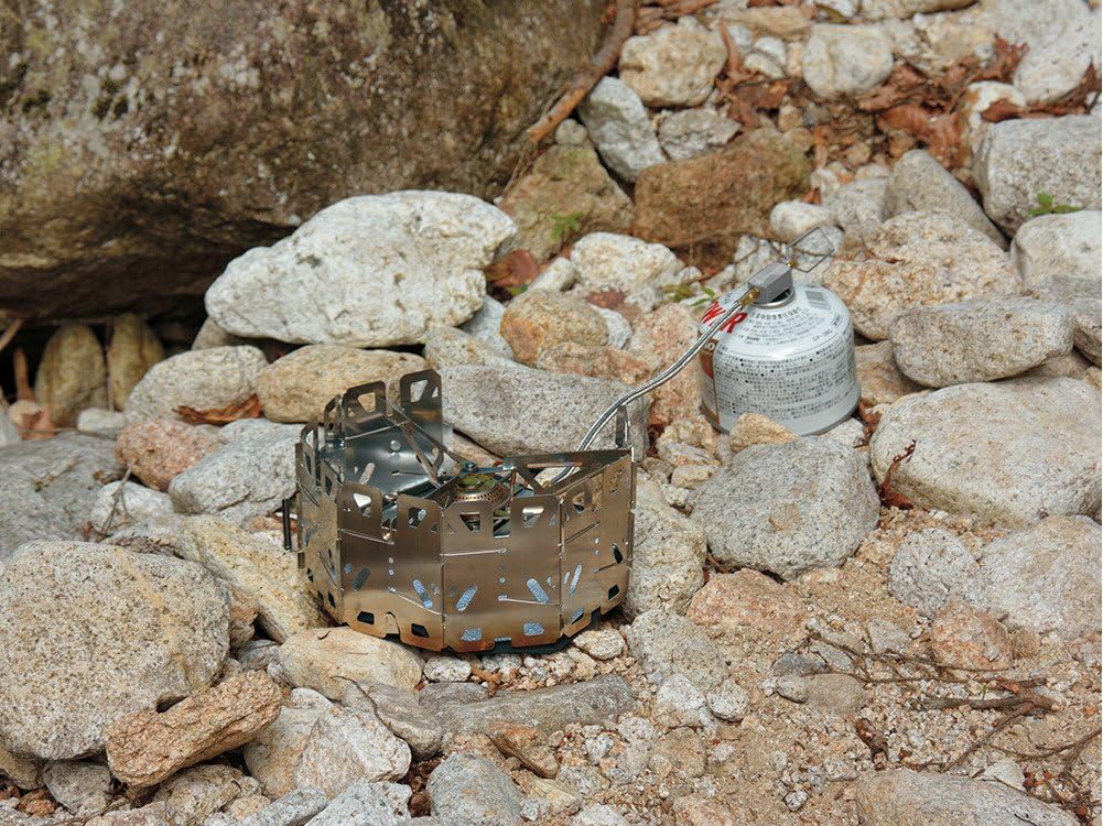 Snow Peak GeoShield Portable Camping Stove - Lightweight & Durable, One Size