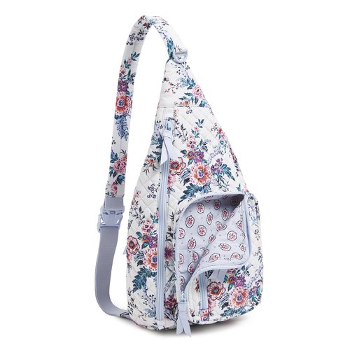 Vera Bradley Cotton Sling Backpack, Magnifique Floral