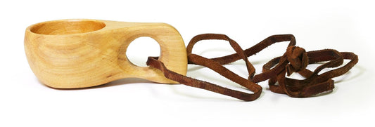 Small Handmade Kuksa - Ancient Lapland Finland Drinking Cup - No 018 for hiking, camping, kitchen, outdoors