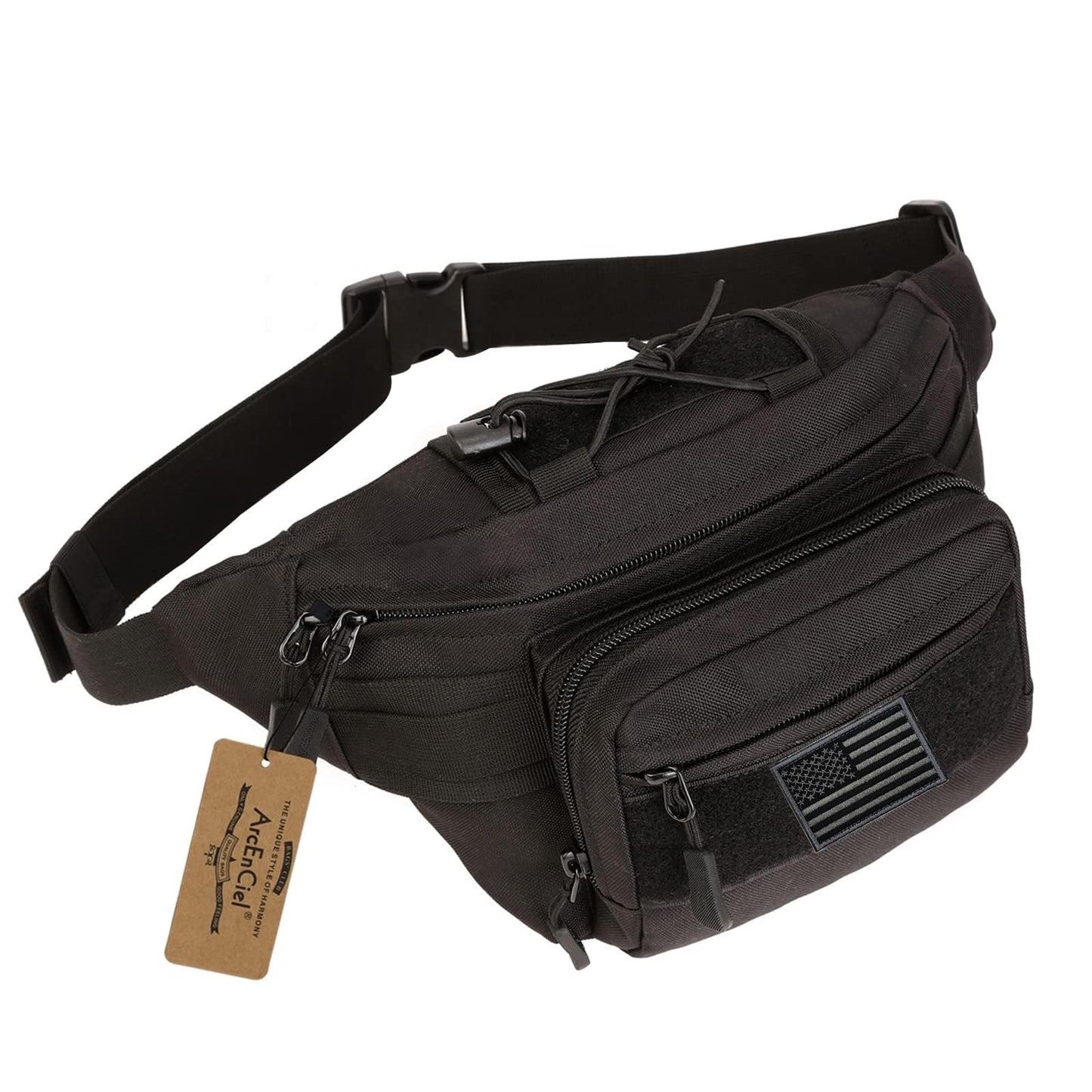 ArcEnCiel Tactical Fanny Pack for Men Waist Bag