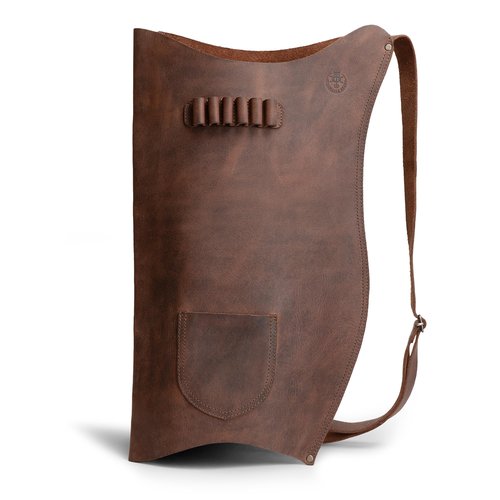 Valhalla Gear, Archery Bow Carrier with Arrow Slots, Adjustable Shoulder Strap, Shooting Targeting, Training, Cosplay, Full Grain Leather, Handmade Archer Accessories (Bourbon Brown)