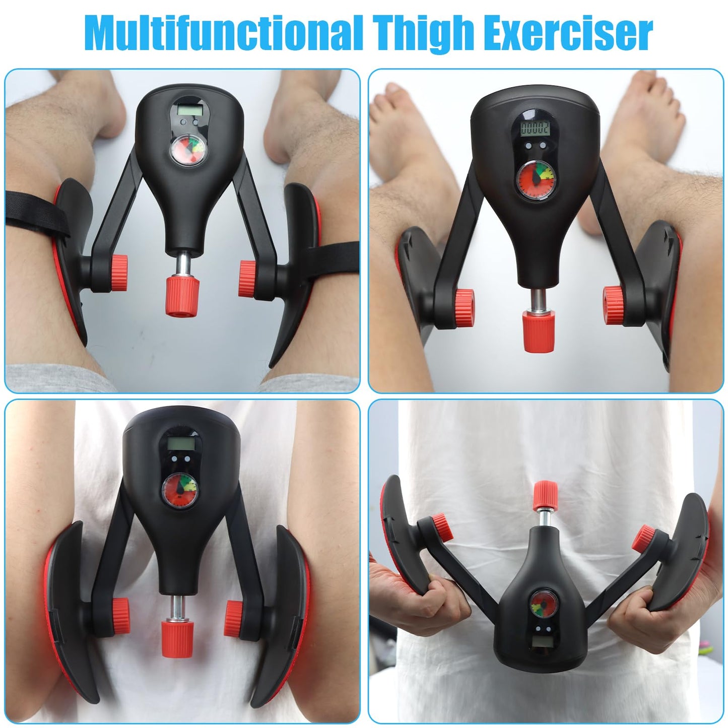 Exercise Equipment,0-77lbs Adjustable Resistance Women/Men Kegel Exerciser Pelvic Floor Muscle，Retaining Strap Inner Exerciser ，Postnatal Buttocks Pelvic Floor Strengthening Device