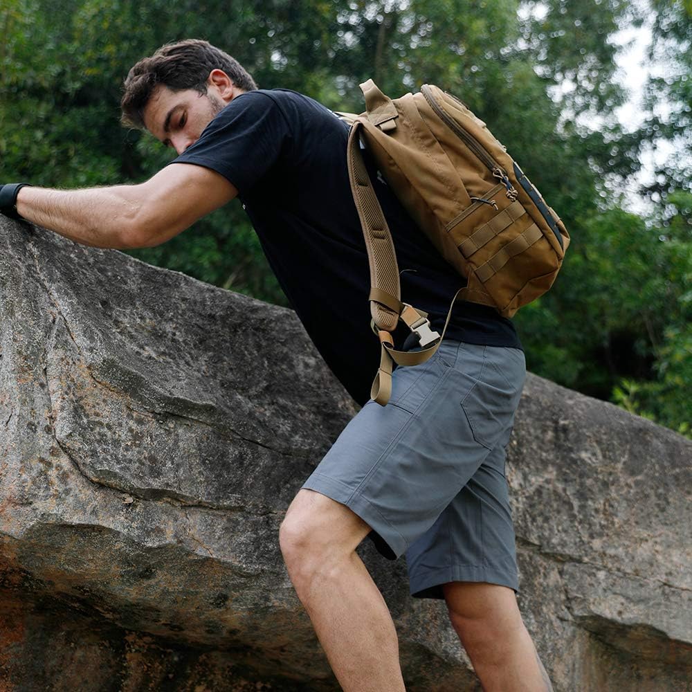 EXCELLENT ELITE SPANKER Military Tactical Backpack 18L Molle Backpacks Army Assault Survival Rucksack Pack (RGN)