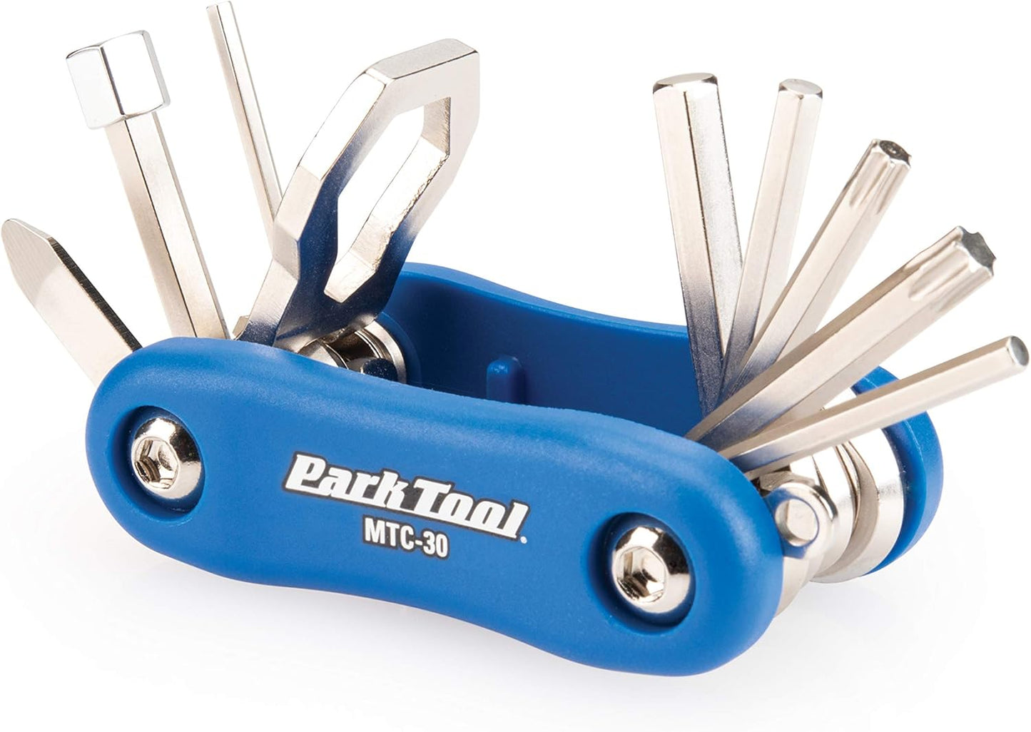 Park Tool MTC-10 Bicycle Multi-Tool with 3, 4, 5 & 8mm Hex Wrenches, T25 & Screwdriver