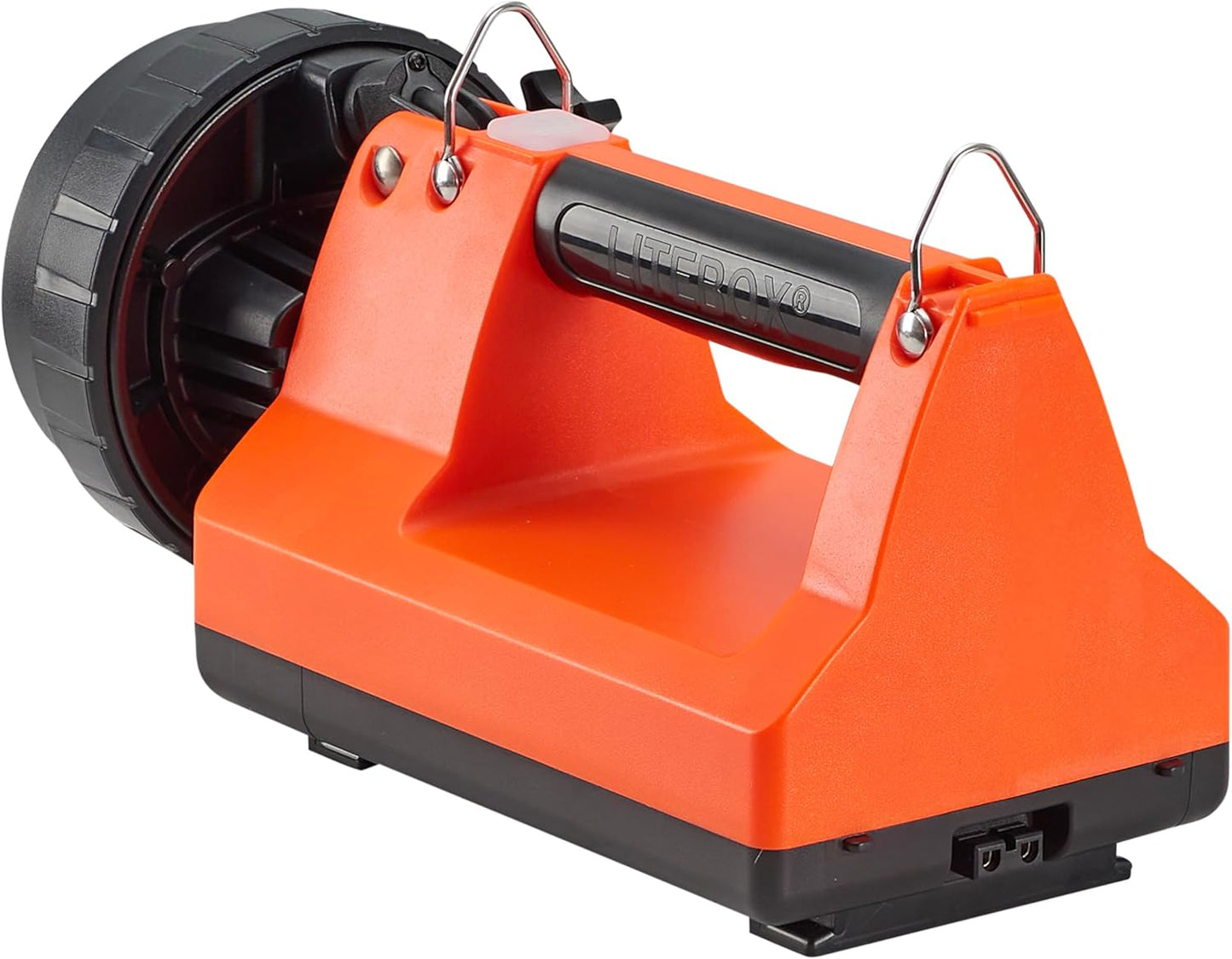 Streamlight 45856 E-Spot LiteBox 1500-Lumen 110000 Candela Rechargeable Spot Beam Lantern with Heavy Duty Shoulder Strap, Without Charger, Orange