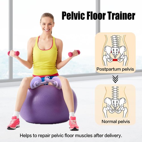 Thigh Trainer, Resistance Loop Exercise Bands, Exercise Equipment for Home Fitness, Leg Muscle Toning ,Pelvic Floor Muscle and Strength Training