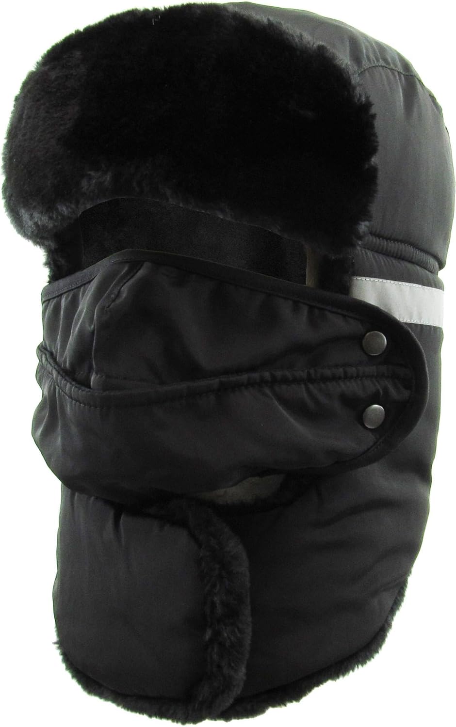 Hi Viz Trapper Warm Workwear Cold Windproof Winter Aviator Trooper Hunting Hat Ushanka Bike