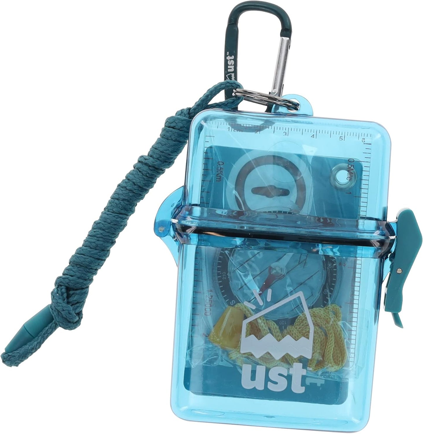 UST Learn & Live Outdoor Educational Kits with Waterproof Cards, Tools and Watertight Case for Hiking, Camping, Backpacking, Hunting and Outdoor Survival