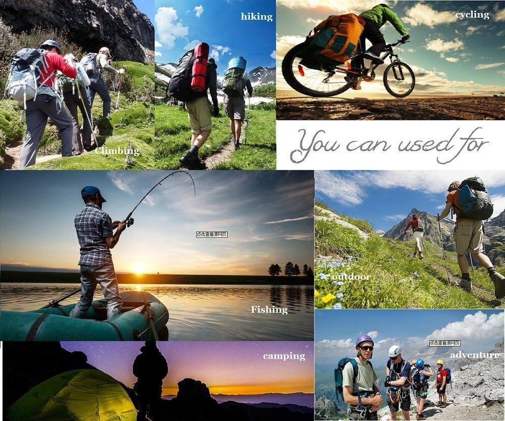 6 pcs/Set D Ring Key Chain Locking Carabiner Aluminum Multi-Purpose Hook Strong Lock Buckle Outdoor Equipment (Multicolor)