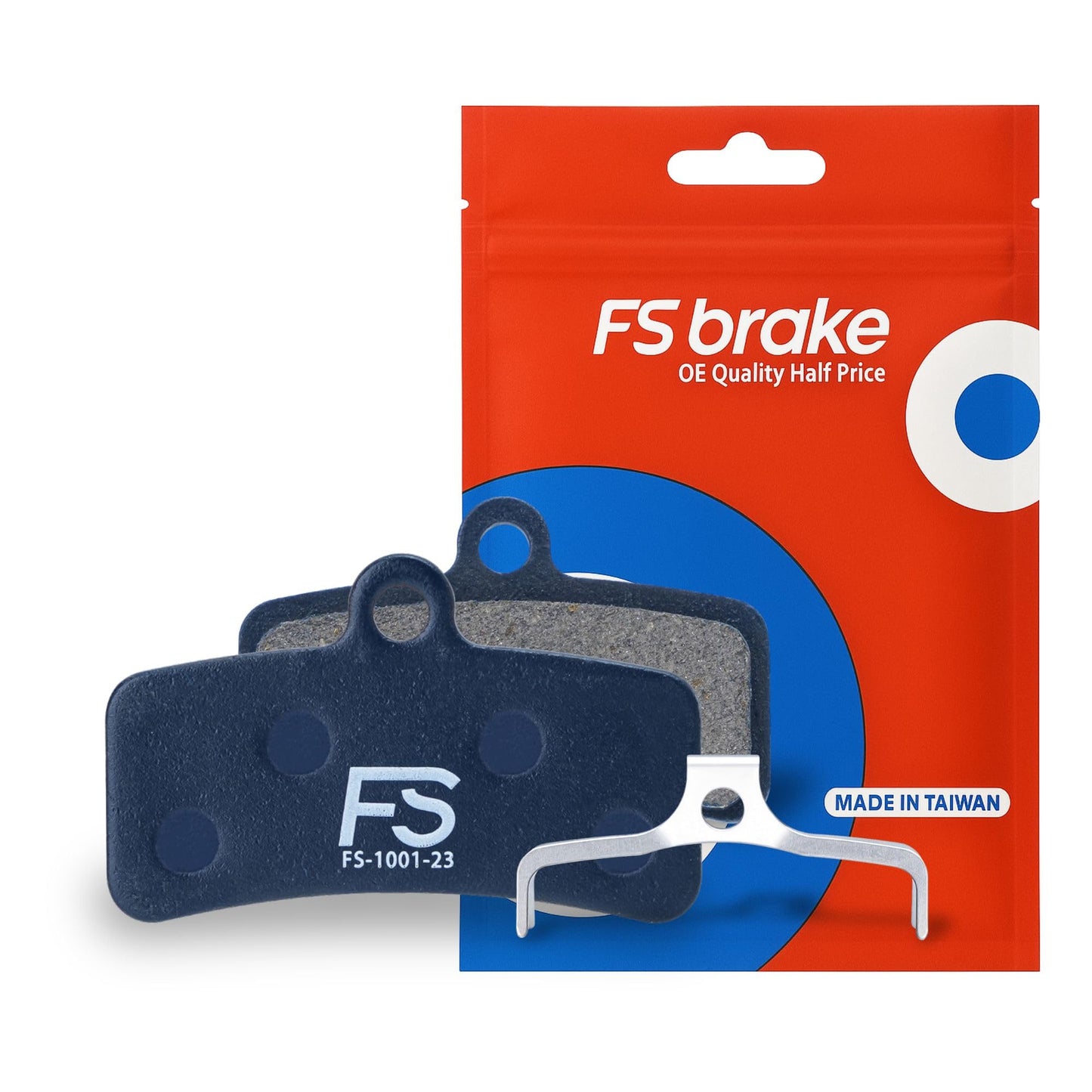 FS-DEXT Bike Disc Brake Pads for Shimano 4-Piston – Saint M810/M820, XT M8020/M8120, SLX M7120, XTR M9120, ZEE M640, Tektro M735/M750, TRP Slate T4/Quadiem | MTB, eMTB, Downhill, Enduro (One Pair)