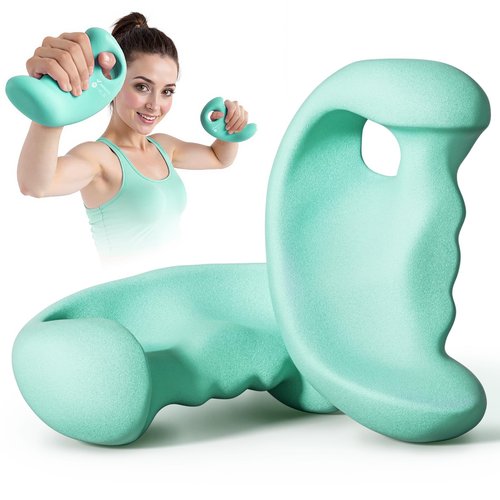 MERACH Weights Set for Women and Beginners - 4 lb Neoprene Dumbbells With Ergonomic Design, Set of 2