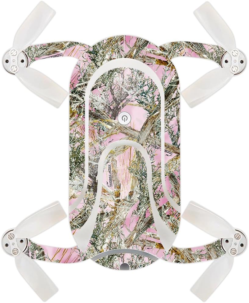 MightySkins Skin Compatible with ZEROTECH Dobby Pocket Drone – Conceal Snow | Protective, Durable, and Unique Vinyl Decal wrap Cover | Easy to Apply, Remove, and Change Styles | Made in The USA