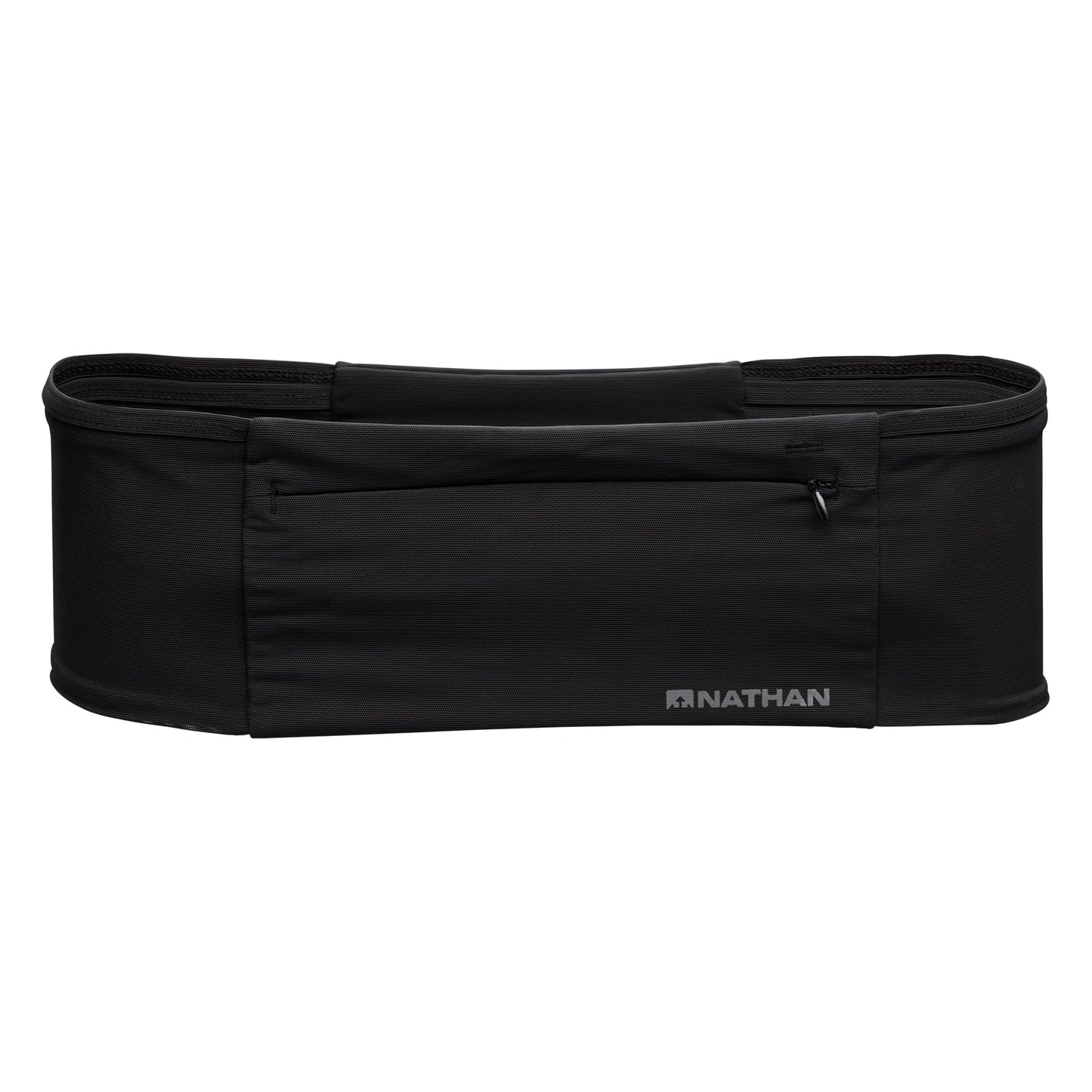 Nathan Zipster Max Running Belt, Running Belts for Women and Men, Bounce-Free Waist Pack with Extra Large Zipper Pocket, Smartphone Storage, Walking, Gym, Hiking