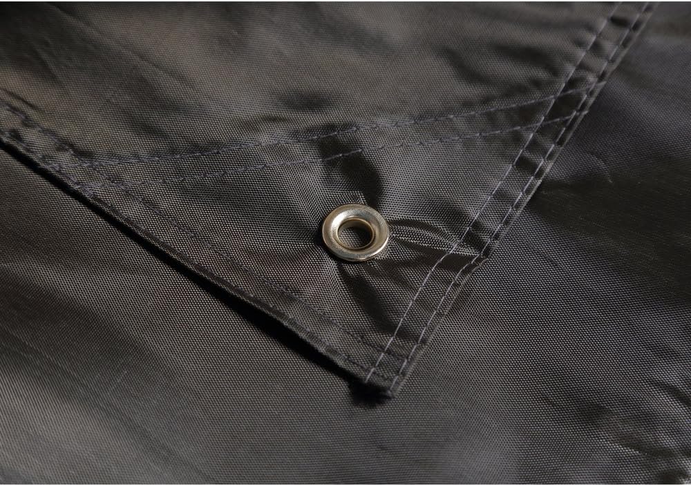 9.8'x9.8' Waterproof Tent Footprint Camping Tarp with 6 Pcs Ultralight Tent Stakes