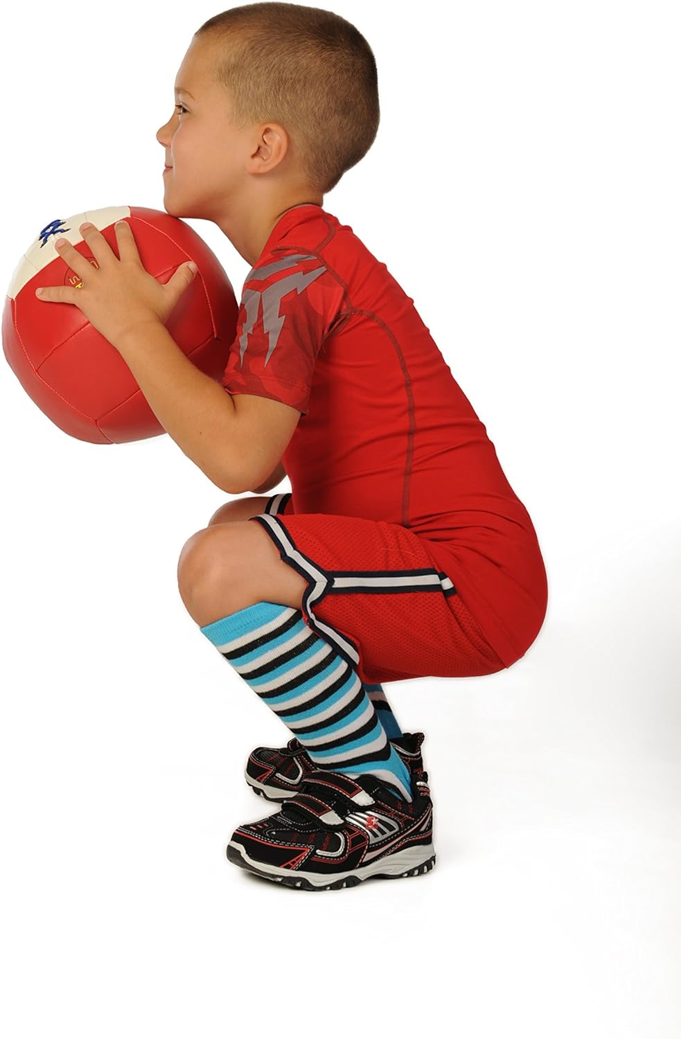 WOD Toys® Med Ball Mini - Safe, Durable Medicine MedBall for Kids Fitness Participation - Kid Gym Workout and Exercise Equipment for Toddlers and Children