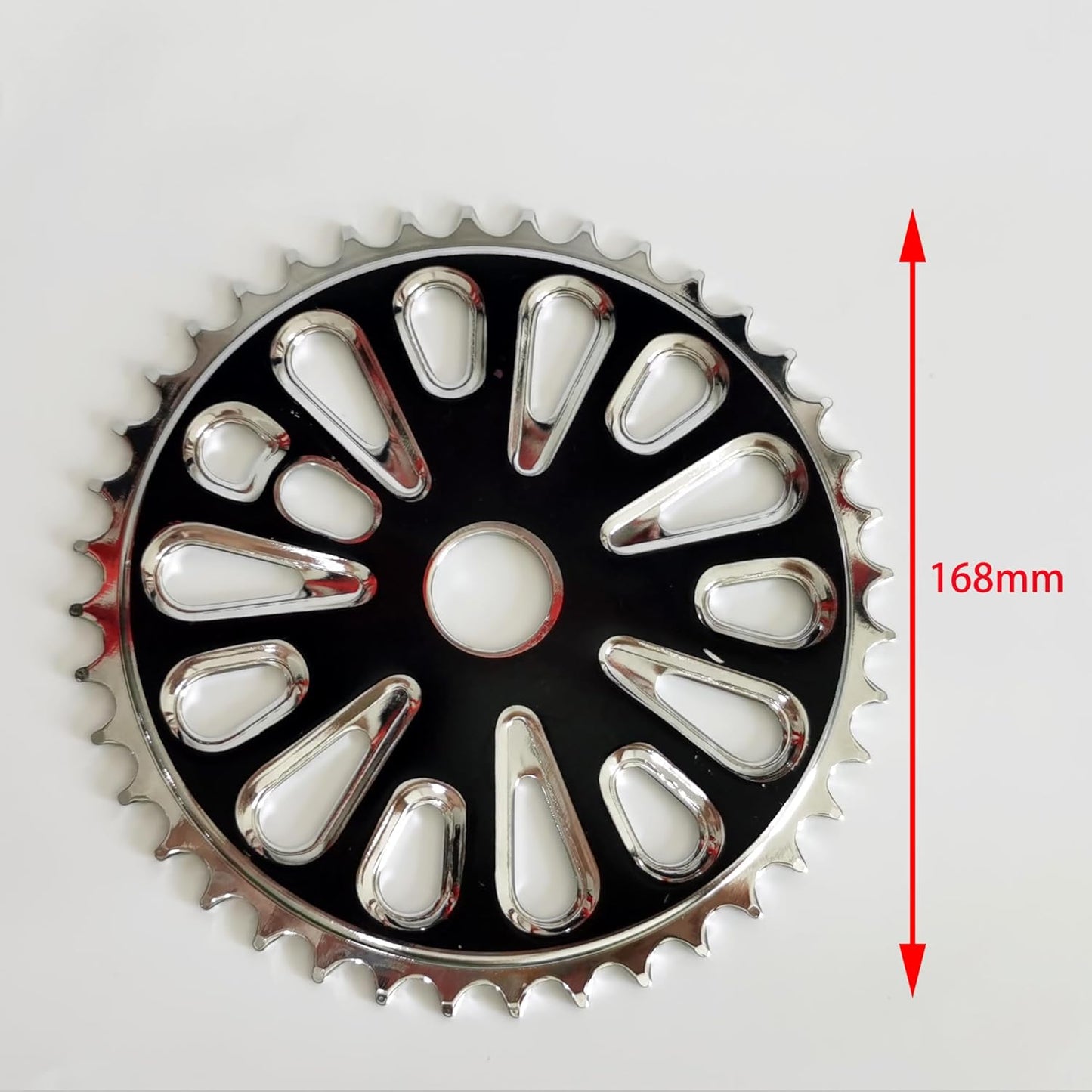 2”Cup Wide Pedal Crank Kit, One-Piece Crank, for 2- Stroke Motor,Gas Motorized Bicycle 48cc/66cc/80cc