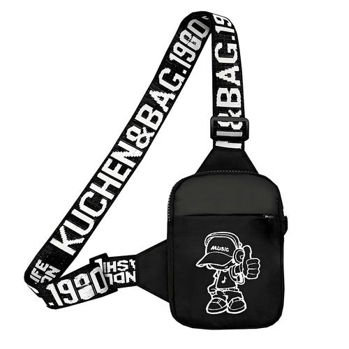 WRLDMCWLQ Shoulder Bag Sling Bag Men Small Bag Casual Chest Bag Backpacks Casual Daypacks For Travel Sports Running Hiking