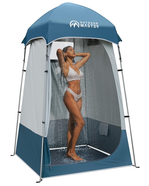 OutdoorMaster Privacy Shower Tent Changing Room Camp Toilet Shelter for Camping & Beach