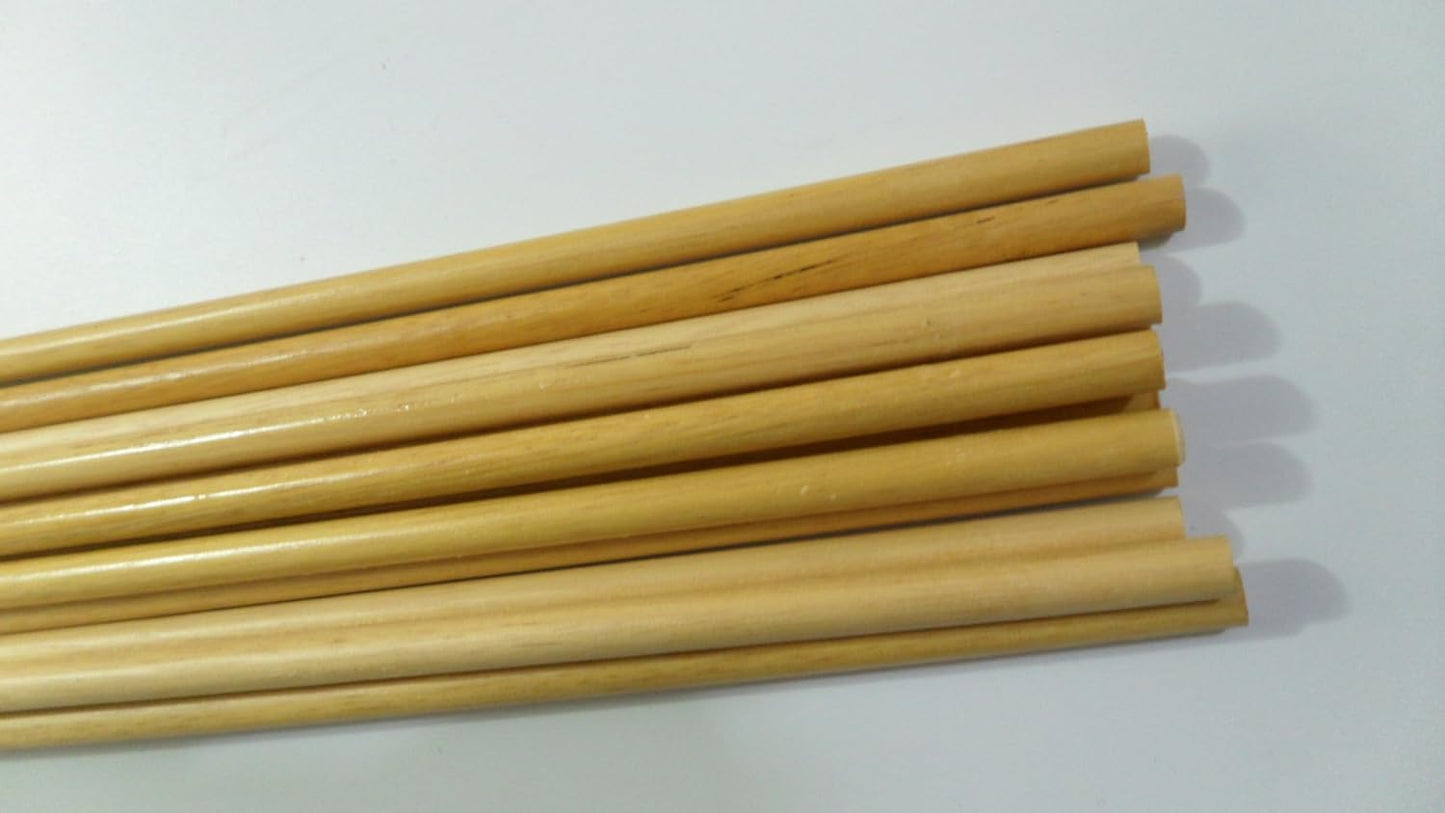 Arrow Shaft for DIY Arrow with Nocks Archery Bow Arrow Hunting Target Practice Arrow, 12Pcs