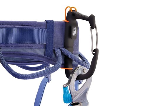 PETZL CORAX LT comfortable, durable harness for a variety of climbing objectives, XS, indigo blue