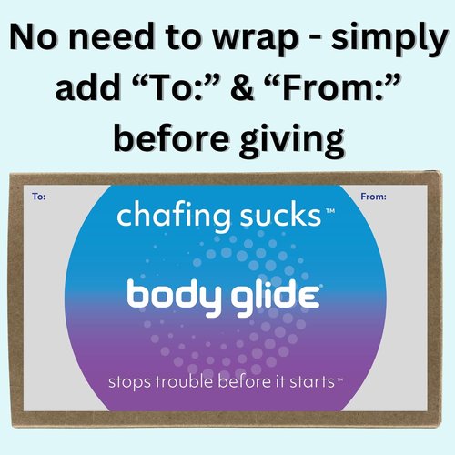 Body Glide Original Anti Chafe Balm | Anti Chafing Stick | Prevent Arm, Chest, Butt, Thigh, Ball Chafing & Irritation | Trusted Skin Protection Since 1996 |0.8oz