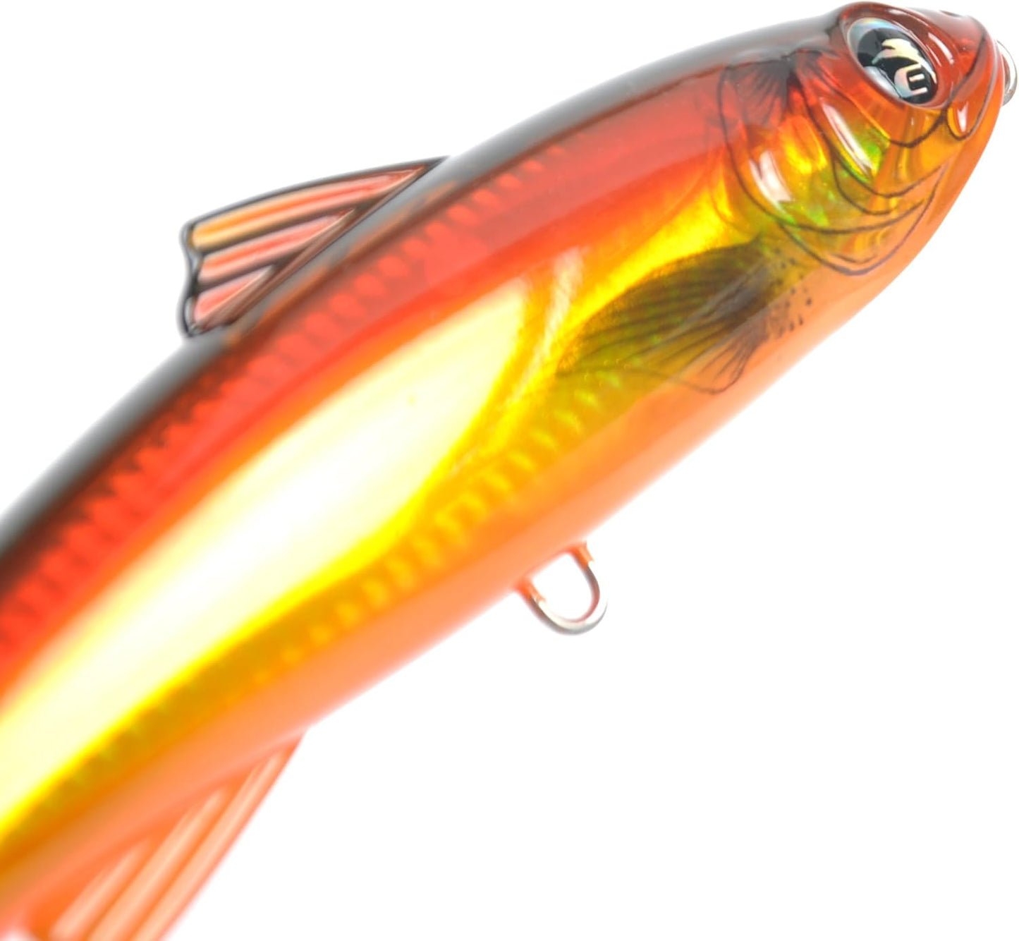 Hornet Saltwater Fishing Lure 2.9oz 7in Topwater Popper Hard Bait Floating Pencil Lure for Kingfish/Tuna/Mackerel/Marlin/Mahi Mahi Offshore Trolling Onshore Floating Crankbait