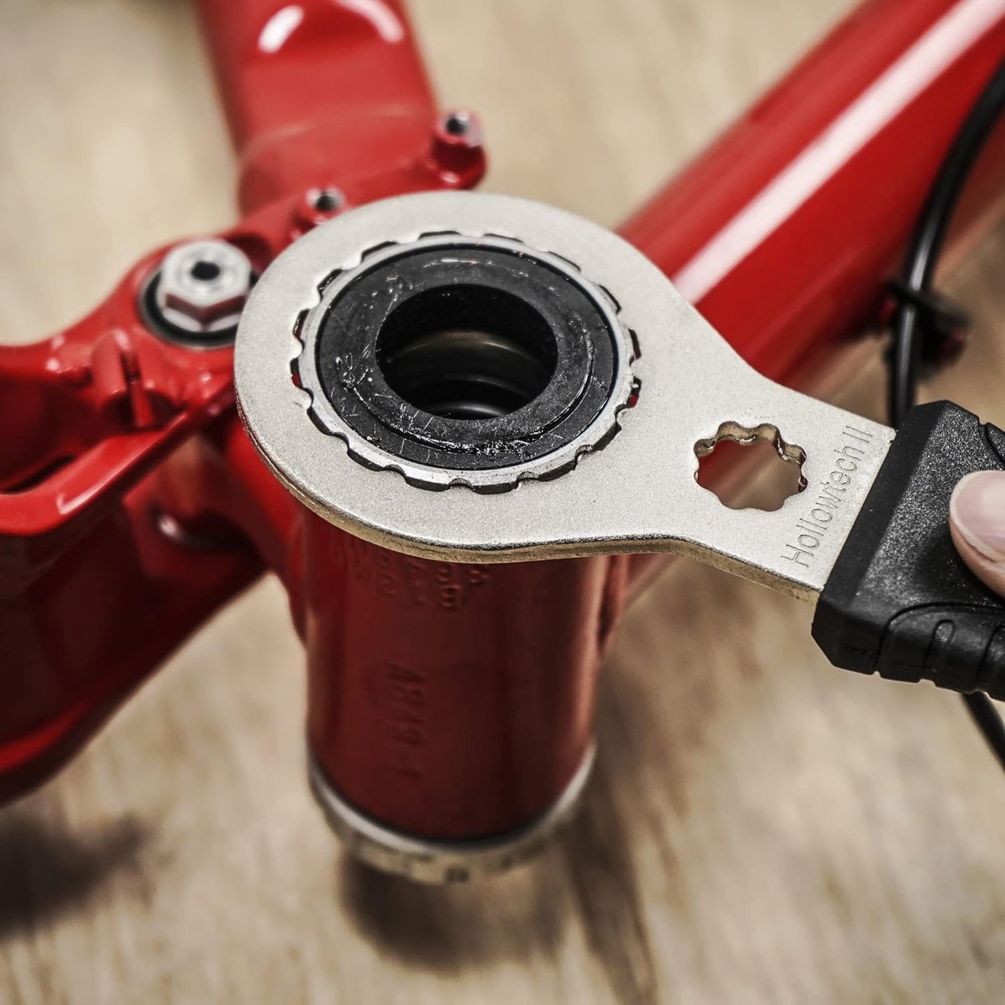BikeHand Bicycle Bottom Bracket Tool - Compatible with Shimano Hollowtech II/BB9000, BBR60, M8000, Sram Dub, Truvativ GXP, FSA Mega EVO or Campagnolo Ultra-Torque