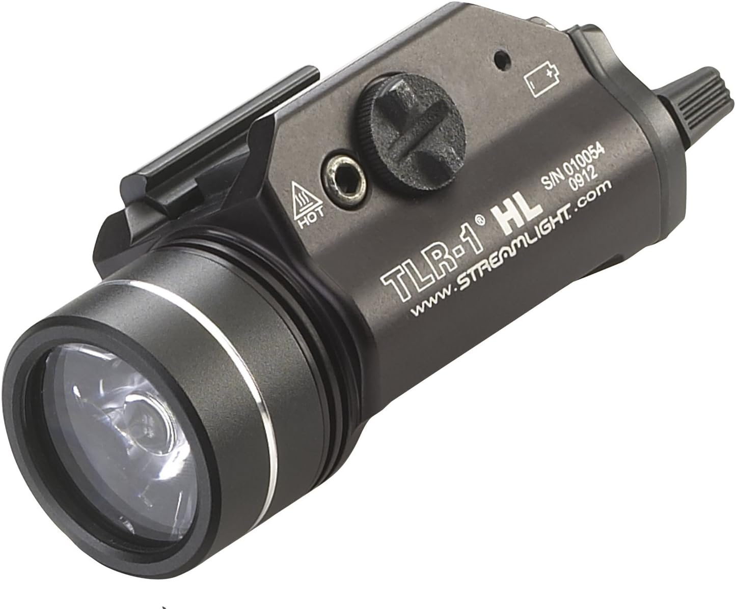 Streamlight 69266 TLR-1 HL 1000-Lumen 20000 Candela Rail-Mounted Tactical Weapon Light with Specific Compatibility Rail Locating Keys, Flat Dark Earth