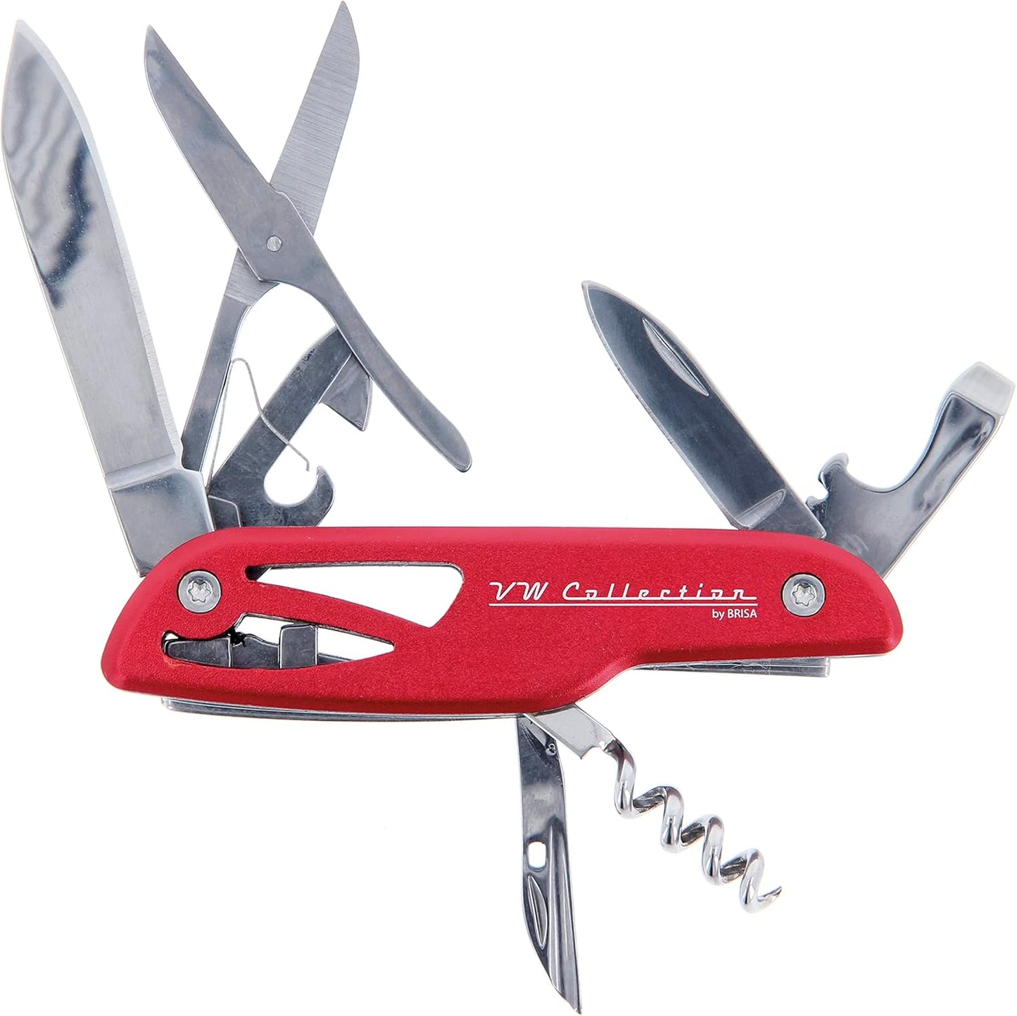 BRISA VW Collection - Volkswagen Multifunctional 3D Pocket Knife, File, Scissors, Bottle & Can Opener