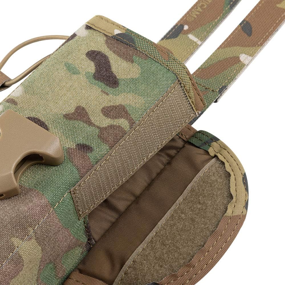 EXCELLENT ELITE SPANKER Tactical Universal Radio Holster Pouch Holder Case Bag Molle Adjustable Military Walkie Talkie Holder