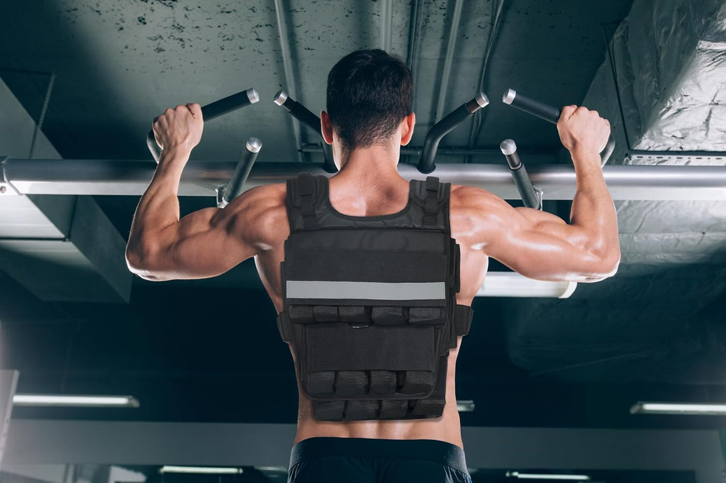 Adjustable Weighted Vest by CAP Barbell | Custom Fit for Enhanced Workouts