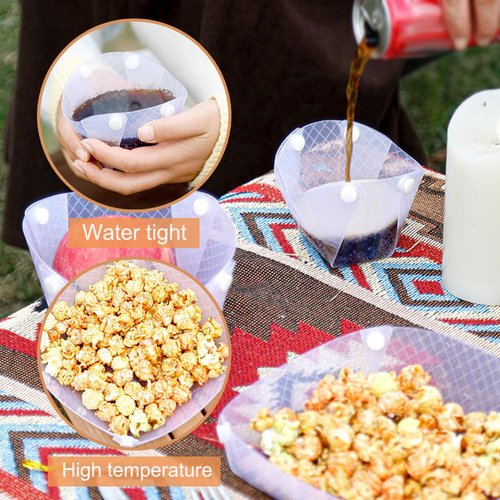 OULIGET Collapsible Bowl Plate Cup Set of 3,Portable Camping Tableware,Snapfold Plastic Plate,Food Grade Material Free Folding Plates for Outdoor Camping Hiking Family Picnic Gatherings Business.