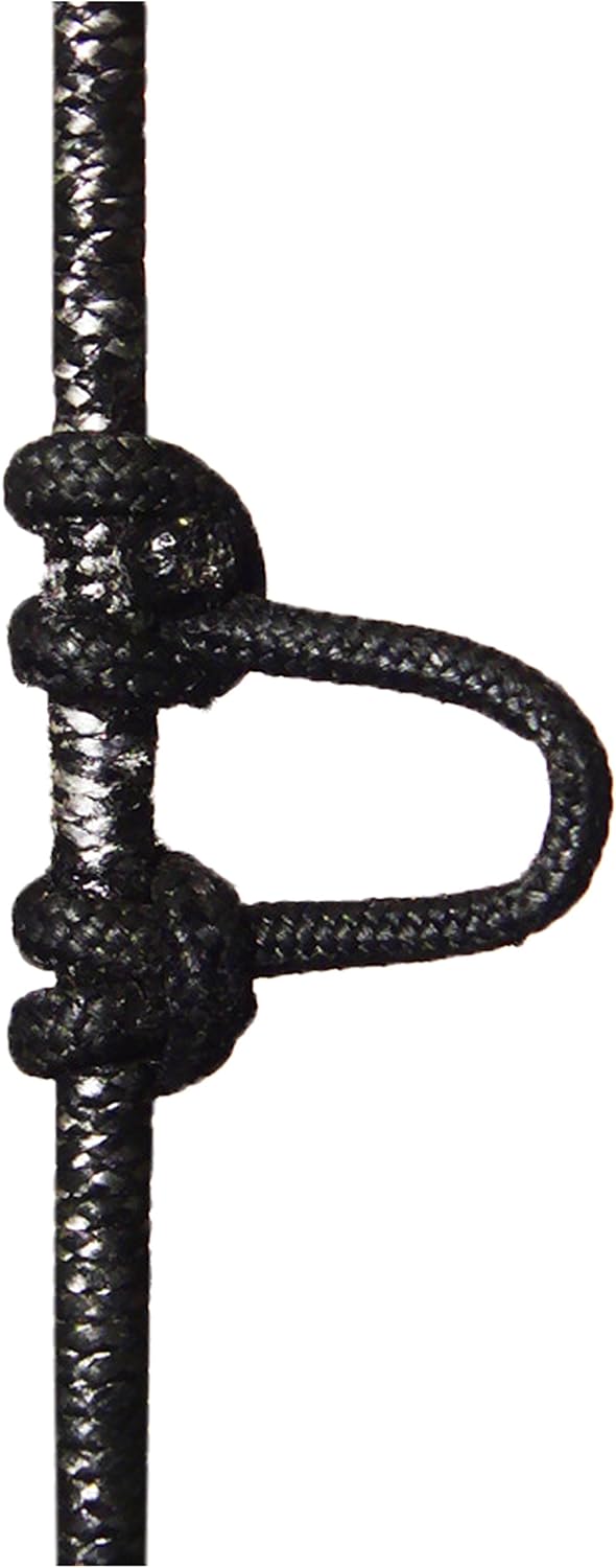 Archery Release D Loop Bowstring Nock - SAS Black Bow String for Precision